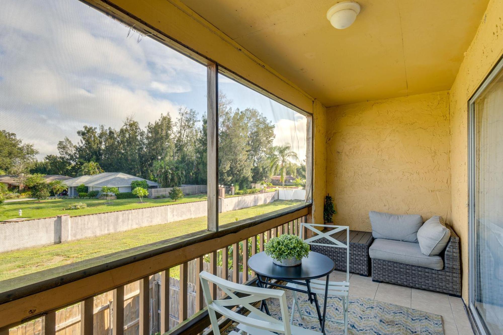 Updated Sienna Park Condo - 4 Miles To Siesta Key! Sarasota Luaran gambar
